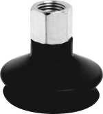 Series VTCL 15 folds Bellows Suction Pads